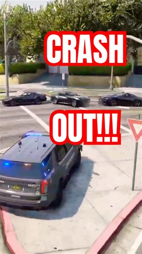 3 CAR CRASH OUT! #lspdfr #gta #gtaonline #gtav #policeofficer #roleplay