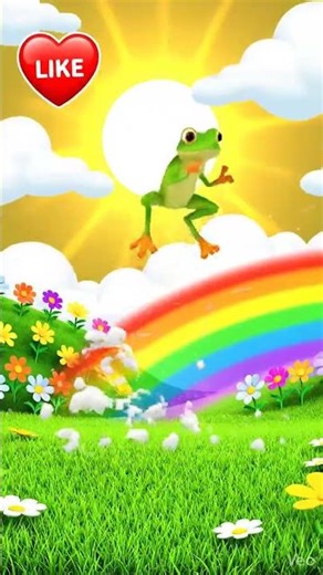 “Froggy’s Weather Song ☔🐸” #funny #learningmagic #kids