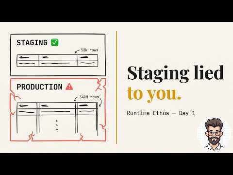 Why Production Fails (And Staging Never Warned You) | Runtime Ethos Day 1