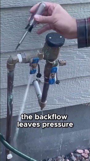 How to Pressurize Your Sprinkler System | Backflow & Valve Tips #homeimprovement #gardeningtips