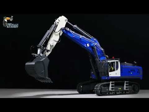 🔥 1/14 Hydraulic RC Excavator Metal Model