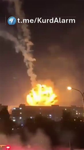 Kurd alarm reported via https://t.co/20AtKOdFLA telegram that: 📌Tonight appears to be the most intense and severe night since the war began, with Iran, Hezbollah, and Yemen striking multiple areas across Israel under what is being described as “unity of the fronts.” 📌Circulating footage suggests a near absence of Israeli air defenses, and the impacts indicate that several systems particularly THAAD may be out of service elsewhere.📌It remains unclear how President Trump will respond in the com