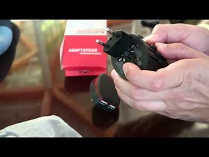 Universal International Multi Travel Plug Adapter 2 USB Charger