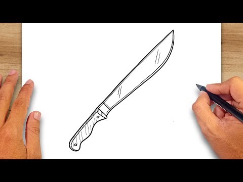 How to draw Machete - Machete Drawing Ideas