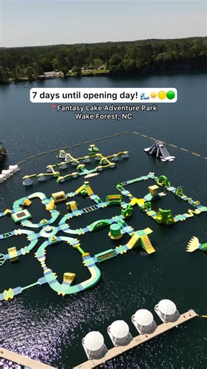 Fantasy Lake Adventure Park | ONE WEEK AWAY! 🙌🌊☀️ We are officially 1 week away from our opening day of May 17th for the 2025 season! Some info you’ll need to know... | Instagram