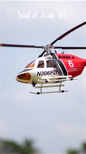 Los Angeles Fire Department Air Operations Jet Ranger Helicopter #SoulOfScaleRC | Soul of Scale RC