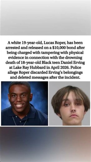 Tampering charges filed after Black teen drowns—what happened at Lake Ray Hubbard? 😔🌊