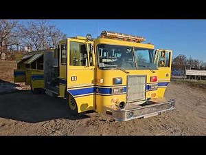 1993 Pierce Model Tilt Cab Fire Truck | Sexton Auctioneers December 2025 Online Equipment Auction