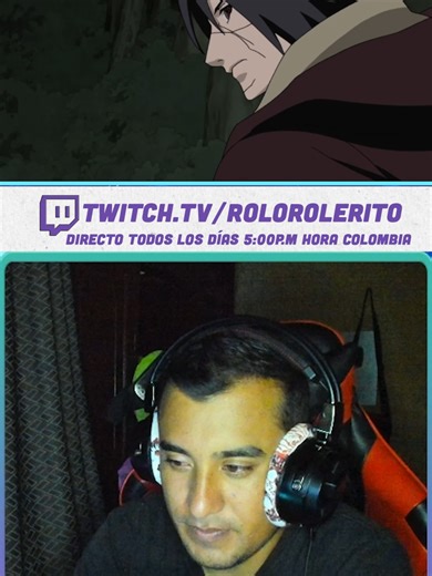 Sasuke se reencuentra con Itachi #react #anime #naruto #narutoshippuden