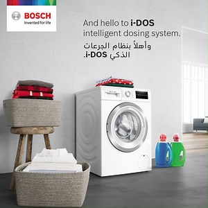 8.6K views | Bosch washing machines with i-DOS can analyze and...