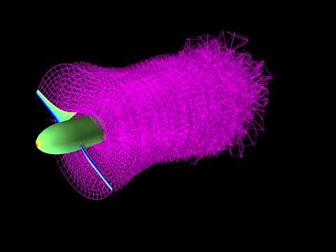 Propeller wake development