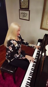 Where We'll Never Grow Old. By request. When I said this, I heard my granddaughter say, "But, she will.". They are keeping me entertained this morning. | Gospel Piano with Denise