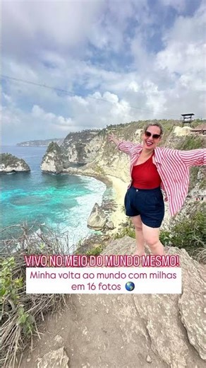 ✅ eu vivo no meio do mundo mesmo e por isso eu fiz uma volta ao mundo com milhas!📸 fotos Execut