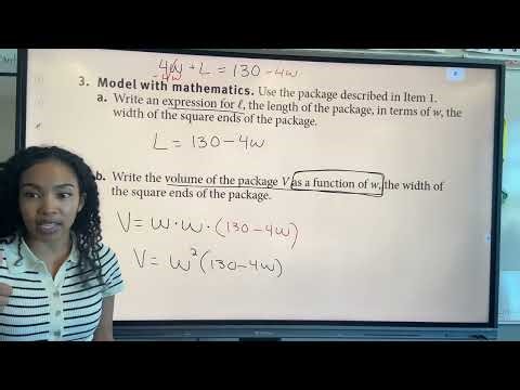 What Is the Biggest Package You Can Mail? 📦 (Optimization Activity with Polynomials)