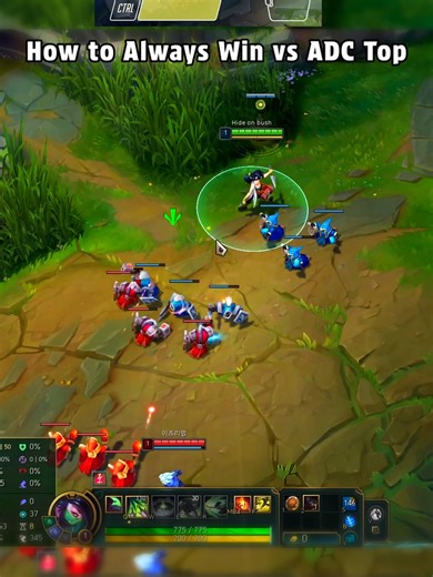 How to Always Win vs ADC Top with Akali