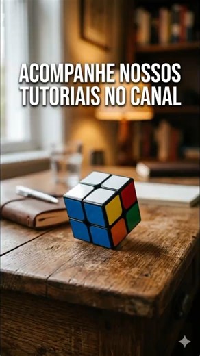 Acompanhe nosso tutorial cubo mágico 2x2 no canal. #rubikscube #cubomagico #puzzles #cubing #rubik