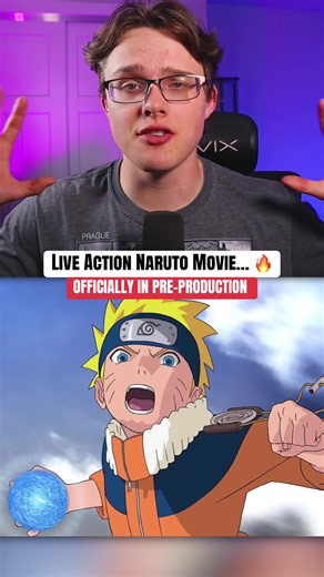 Live Action Naruto Movie… OFFICIALLY IN PRE-PRODUCTION 🔥 #naruto #destindanielcretton #discussion #anime #liveaction