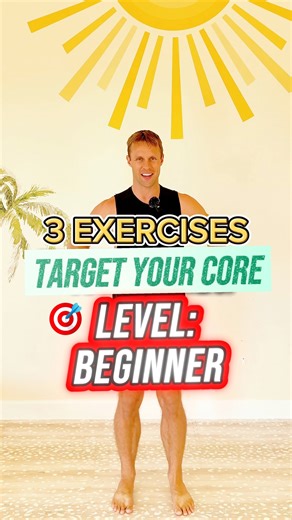 40K views · 1K reactions |  Target your core with my famous beginner moves for any skill level! I use just 30 seconds to explain 3 moves that you can do with no equipment! #fitnesstips #healthyliving | Deron Buboltz | Facebook