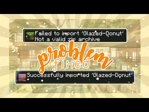 How to fix ❲♔Not a valid zip archive♔❳ for Minecraft texture packs