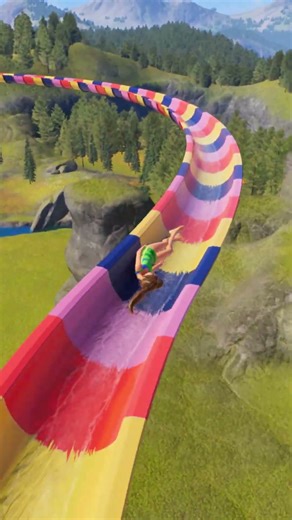 Epic Water Slide Fail – I Lost Control! 😜💦 | Planet Coaster 2