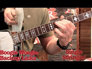 Boogie Woogie Banjo Backup Lesson–1st Edition!