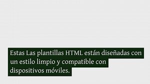 Las 10 mejores plantillas de sitios web HTML5/CSS3 a pantalla complete