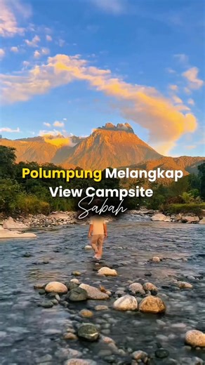 264K views · 9.8K reactions | The river whispers softly, the breeze carries stories and Mount Kinabalu quietly watches from afar. ✨ Does the landscape capture your eyes, or does the peace capture your soul? 懶  Polumpung Melangkap View Campsite, Sabah ⏰ Open Daily | 08.00 AM – 05.00 PM  @jude_brandon10 #VisitMalaysia2026 #MalaysiaTrulyAsia #CutiCutiMalaysia #KotaBelud #Sabah | Tourism Malaysia | Facebook