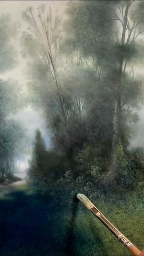 76K views · 1.9K reactions | Here I’m using small marks to add details to a more generalized area. This is the follow up to yesterday’s reel, in which I showed how I build the most basic shapes with bigger brushes. Subscribe here and on Patreon for more painting tips and full length videos! #linkinbio #oilpainting #art | Eileen Murphy Studio | Facebook