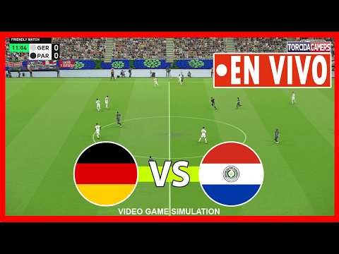 Alemania vs. Paraguay | Mundial 2026 - Dieciseisavos | eFootball PES 2021 Simulación