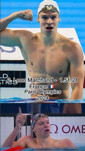 Top 5 Fastest Male Swimmers to Ever Swim in 200m Butterfly (Long Course) #shorts