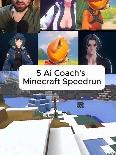 5 Ai Coachs is not a good idea... #fyp ##minecraftsurvival #foryou #viral #blowthisup