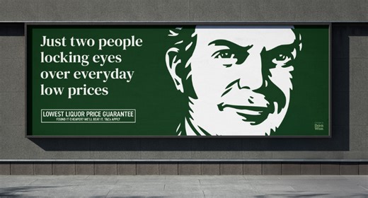 Dan Murphy’s says shut up and save with just a look