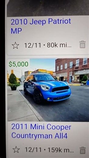 2011 bmw mini Cooper countryman 159k 5,000 nice car