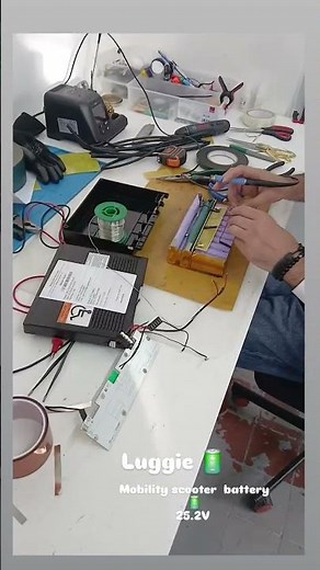Luggie Mobility scooter battery repair #batteryrepair #batteryreplacement #lithiumbattery #england