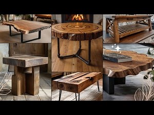 Upcycled Log Slice Table Ideas | Turning Nature’s Beauty into Functional Art