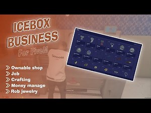 FiveM Icebox Jewelry Shop Script [ESX/QBCore] | Craft , Manage Store, Ownable Shop