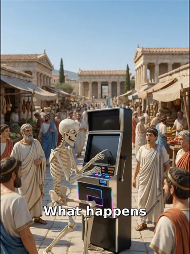 What If a Slot Machine Landed in Ancient Greece?