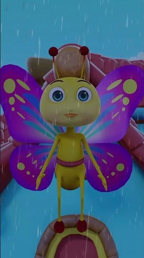 Rim Jhim Rim jhim Barish, रिम झिम रिम झिम #shorts #hindibalgeet #kidssongs #babysongs