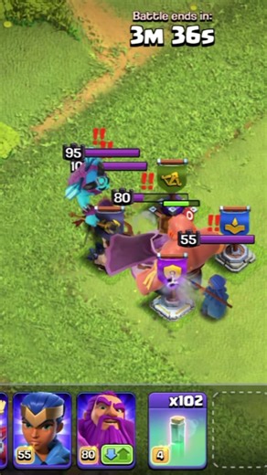 1 MAX ARCHER QUEEN GIANT VS ALL HEROES #coc #clashofclans #cocgaming #games #gaming #clashofclan