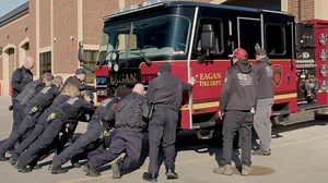 This afternoon Eagan Fire Department proudly continued a centuries-old tradition with a Push-In Ceremony for Eagan’s newest fire truck! 🚒 This ritual dates back to the days before motorized fire engines when firefighters had to push their equipment back into the station by hand. Today, it serves as a powerful symbol of readiness, teamwork, and the strong bond between our fire department and the community. | City of Eagan, Minnesota - Government