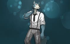 Anime Beastars Legoshi Wolf Live Wallpaper