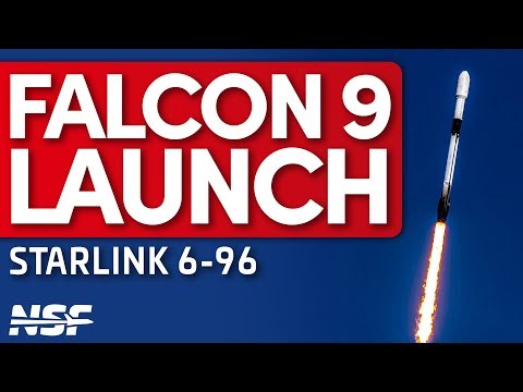 SpaceX Falcon 9 launches Starlink 6-96