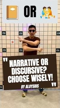 Narrative vs. Discursive: STOP FIGHTING! 🛑 (Choose Your Essay Strength)
