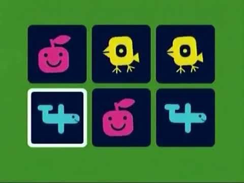 Noggin memory game Blue plane matching
