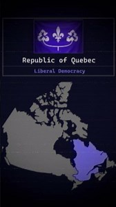 (4+5/19) Canadian Civil War: Republic of Quebec