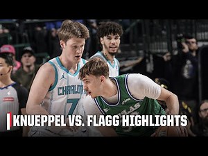Duke rookies put on a show 🍿 Kon Knueppel & Cooper Flagg combine for 83 | NBA on ESPN