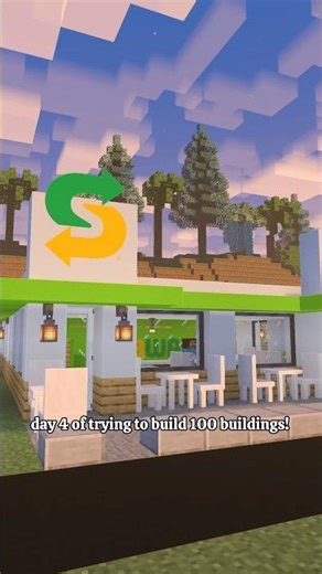 Subway build in #minecraft !