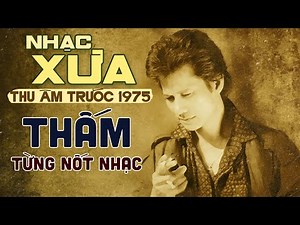 Pre.75_CHẾ LINH Thu Thanh Trước 1975 - Nghe Thấm Từng Nốt Nhạc - Nhạc Xưa Hải Ngoại Bất Hủ