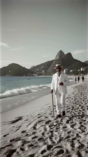 A Walk at the Copa Cabana 1902 #brazil