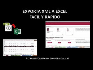 Convierte XML del SAT a Excel | Prepara tu Declaración de Impuestos 2025